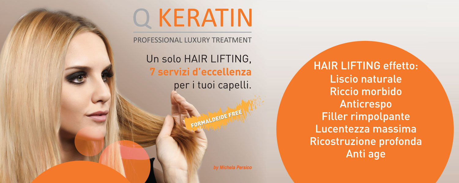 Q Keratin prodotti per capelli Madrenatura